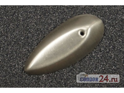 Чешуйки CR307 Щит с плоскостью, 16,5 х 7,3 мм., никель, 500 шт.